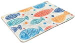 Foutastic Изтривалка за баня с мотив на цветни риби Colour Fish, 60 x 40 cm - Foutastic (359CHL1286)