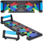 4FIZJO Multifunkcionális fekvőtámasz deszka fekete|színes