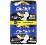 Always Egészségügyi betét ALWAYS Sensitive ultra extra night duo 12 darabos (C46163)