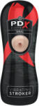 Pipedream - PDX Elite Vibrating Anal Stroker Light/Black