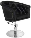  Fodrász szék GABBIANO LONDYN fekete