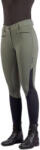 Eurostar Női teljes grip lovaglónadrág Euro-Star Airflow fekete|szürke