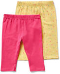 Tchibo - 2 db ¾-es leggings gyerekeknek, pink/sárga