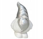 Direct home and garden Beton manó figura fehér-ezüst 14 cm Karácsonyi dekoráció
