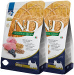 N&D Ancestral Grain N&D Dog Ancestral Grain Bárány és Áfonya Adult Mini 2x2, 5kg