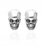 AB-Ag Koponya fülbevaló stiftes ezüst 925