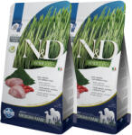 N&D Spirulina N&D Dog Spirulina Bárány Adult Medium és Maxi 2x2kg