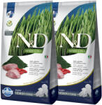 N&D Spirulina N&D Dog Spirulina Bárány Puppy Medium és Maxi 2x7kg