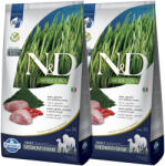 N&D Spirulina N&D Dog Spirulina Bárány Adult Medium és Maxi 2x7kg