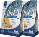 N&D Ocean N&D Dog Ocean Sütőtök Tőkehal és Narancs Adult Mini 2x2, 5kg