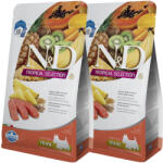  N&D Tropical Selection N&D Dog Tropical Selection Lazac Adult Mini 2x1, 5kg
