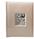 P&O Esküvői ablakos fényképalbum - 300 db 10x15 cm - púder rózsaszín (BBM46300-WH-PU8385ROZSASZIN)