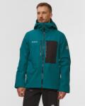Mammut Jachetă De Schi Pentru Bărbați Mammut Stoney Hs Hooded Jacket Men Turcoaz
