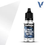 Acrylicos Vallejo VALLEJO TRUE METALLIC 77.101 Ezüstmetál akril airbrush festék 18 ml () (577101)