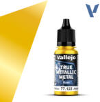 Acrylicos Vallejo VALLEJO TRUE METALLIC 77.122 Sárgametál akril airbrush festék 18 ml () (577122)