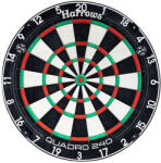Harrows Darts tábla, Harrows Quadro 240, élezett dróttal, verseny minőségű, sisalból