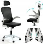  Sesto Senso Ergonomikus irodai szék állítható fejtámlával Fekete (V-1 Black)