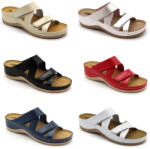 Leon MUNKAVÉDELMI Női két tépőzáras papucs (OB SRC E)