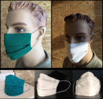  MD kétrétegű textil szájmaszk, 95°C-on mosható