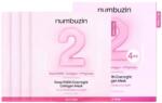 NUMBUZIN - No. 2 Rose PDRN Overnight Collagen Mask, 1 Box, 37g x 4ea Masca de fata