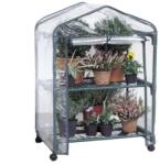  Polcos fóliasátor kerékkel 70x50xh98