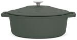 Berlinger Haus BH-6545 Matte Green Collection öntöttvas ovális pecsenyesütõ 30 cm