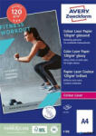 AVERY Fotópapír, lézer, A4, 120 g, fényes, kétoldalas, AVERY ZWECKFORM (1198)