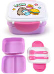 PUSHEEN cicás ételhordó, uzsonnás doboz szett, Bento (PCT-LBOX116) - mesescuccok