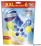 Domestos WC frissítő blokk, 6 db-os, DOMESTOS "Power 5", óceán és lime (65245132) - alter