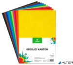 STEPA Rajzlap A4, 180g, 10 lap, STEPA, vegyes színek (240141013) - alter