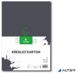 STEPA Rajzlap, A4, 180g, 50 lap, STEPA, fekete (240141024) - alter