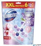 Domestos WC frissítő blokk, 6 db-os, DOMESTOS "Power 5", mangó és levendula (64403033)