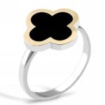  Ezüst Gyűrű Zománccal És Arannyal 477 16-os méret (477)