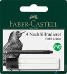 Faber-castell Pótbél precíziós radírstifthez, 4 darabos, FABER-CASTELL (185697)