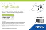 Epson prémium fényes papír, folyamatos címke, 102 mm * 60 méter (rendelési egység 8 tekercs/doboz) (7113766) - etikett-cimke-shop