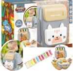 Joy4kids Maestro Pizza szett 3az1ben Sütő Konyha Hátizsák Gyurma (SCHOOL BAG)