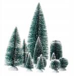 Tajemniczy ogród Karácsonyi dekoráció szett mini karácsonyfa 13db-os Karácsonyi Téli Föld (52342342)