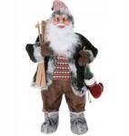 Koopman Mikulás álló karácsonyi díszfigura 80 cm (KO335508/ALL)