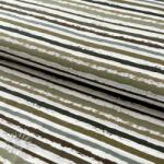  Pamutvászon Small stripes Snoozy taupe