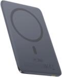 Baseus PicoGo AM41 5000mAh 20W Ultra-Thin MagSafe kompatibilis Power Bank fekete Baseus Simple USB-C 60W 30cm kábellel - szürke