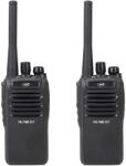 PNI Kit 2 statii radio portabile PNI PMR R17 446MHz, 0.5W, 16 canale PMR si tonuri 50 CTCSS si 104 DCS, programabila, Li-Ion 2200 mA (PNI-R17-2) Statii radio