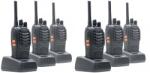 PNI Kit 6 statii radio portabile PNI PMR R40 PRO acumulatori, incarcatoare si casti incluse (PNI-R40-06) Statii radio