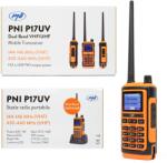 PNI Statie radio portabila VHF/UHF PNI P17UV dual band 144-146MHz si 430-440MHz, 999CH, 1500mAh, Scan, Dual Watch, Roger Beep, funct (PNI-P17UV) Statii radio
