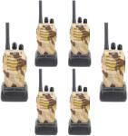 PNI Kit Statii radio portabile PNI PMR R40 CAMO 0.5W, 16 canale, tonuri 50 CTCSS si 104 DCS, ASQ, TOT, monitor, set 6 bucati (PNI-R40C-6) Statii radio