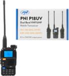 PNI Statie radio portabila VHF/UHF PNI P18UV, dualband, 144-146MHz si 430-440MHz, 200CH, VOX, Scan, Radio FM, Li-Ion 2200 mAh (PNI-P18UV) Statii radio