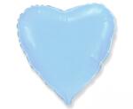 Flexmetal Balon din folie inimă satin - albastru 43 cm