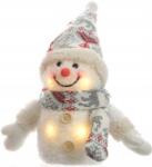 Decoris LED-es karácsonyi dekorációs figura hóember 15 cm (8719152079735)