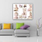 Art Gift Decor Картина от Канава Правоъгълна с 9 снимки
