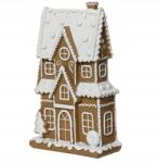 Kaemingk Karácsonyi mézeskalács ház figura, műanyag, 6, 5x21, 5cm, 1db (8720725179905)