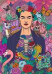 Trefl - Puzzle Frida Kahlo: Blossoming Soul - 1 000 piese